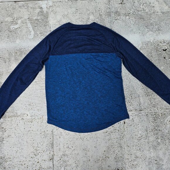 American Eagle Outfitters Men Shirt Athletic Crew Neck Long Sleeve Tee Size L/G - Picture 4 of 10